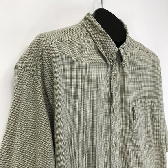 Columbia Short Sleeve Button Down Shirt Men's Size XXL Casual Summer Outdoor - Picture 4 of 9